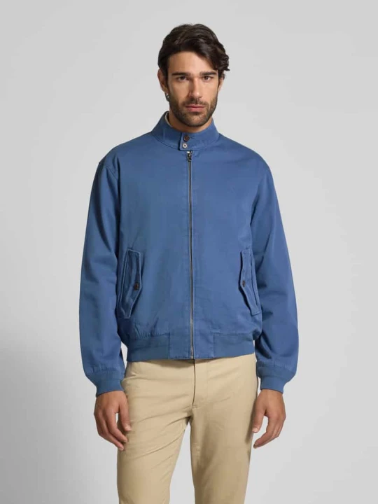 Zdjęcie produktu Wiatrówka o kroju regular fit ze stójką i wyhaftowanym logo Polo Ralph Lauren Królewski niebieski