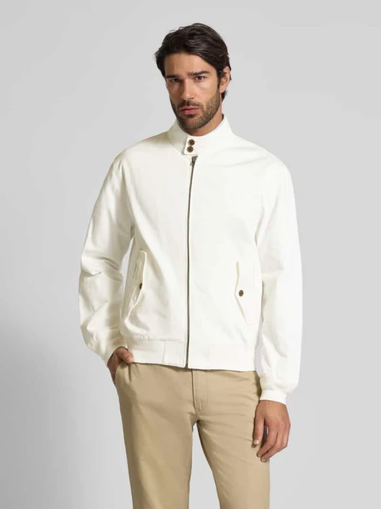 Zdjęcie produktu Wiatrówka o kroju regular fit ze stójką i wyhaftowanym logo Polo Ralph Lauren Złamany biały