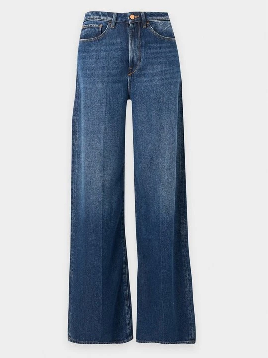 Zdjęcie produktu Wide leg 3x1 niebieski denim