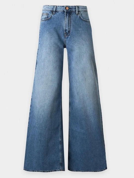 Zdjęcie produktu Wide leg 3x1 niebieski denim