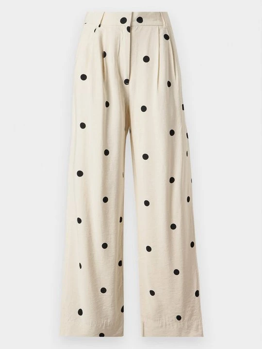 Zdjęcie produktu Wide leg Abercrombie & Fitch biały