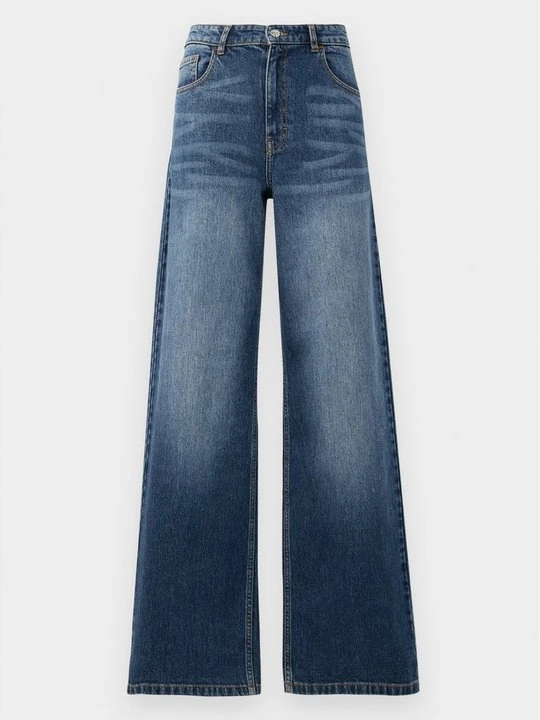 Zdjęcie produktu Wide leg BAUM UND PFERDGARTEN niebieski denim