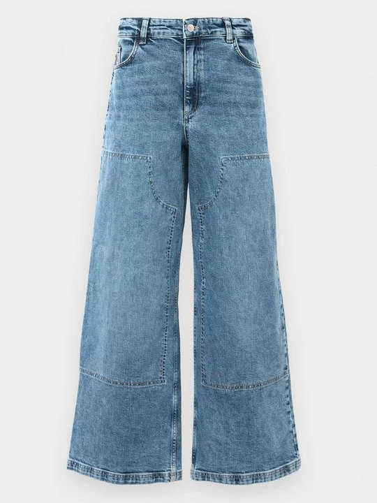 Zdjęcie produktu Wide leg BAUM UND PFERDGARTEN jasnoniebieski denim