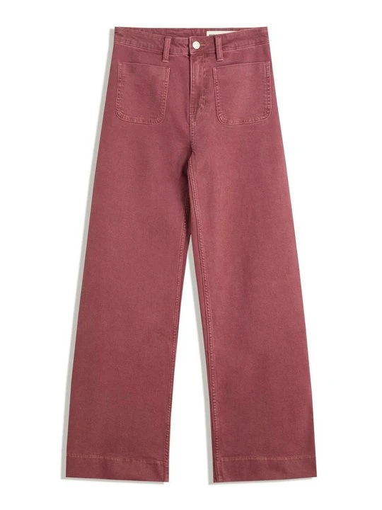 Zdjęcie produktu Wide leg Bershka jasnoróżowy