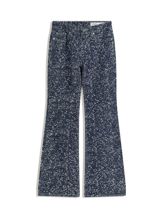 Zdjęcie produktu Wide leg Bershka szafirowy
