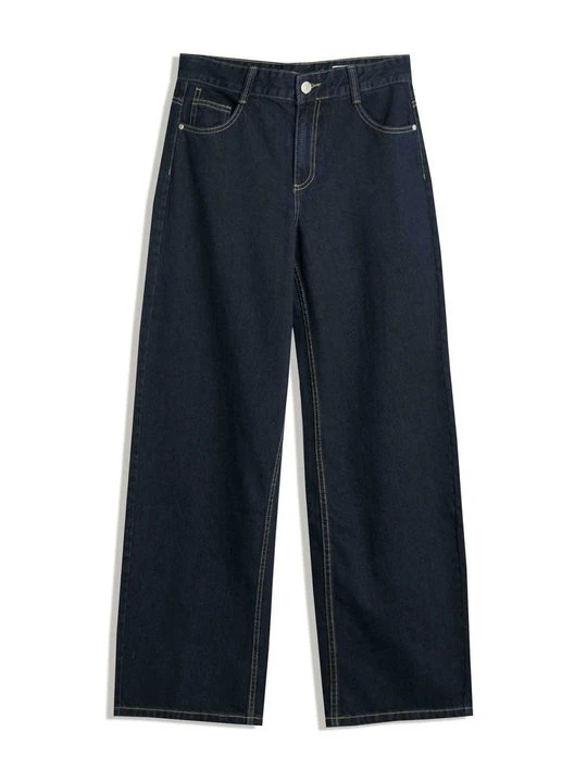 Zdjęcie produktu Wide leg Bershka szafirowy