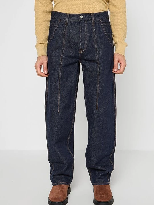 Zdjęcie produktu Wide leg Calvin Klein niebieski denim