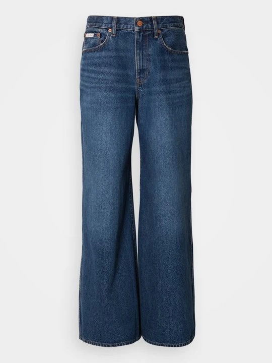 Zdjęcie produktu Wide leg Calvin Klein Jeans ciemnoniebieski