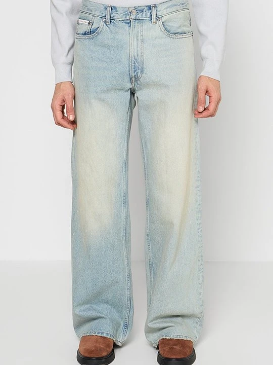 Zdjęcie produktu Wide leg Calvin Klein Jeans żółty