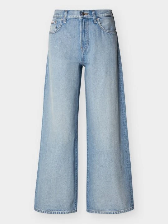 Zdjęcie produktu Wide leg Calvin Klein Jeans jasnoniebieski denim