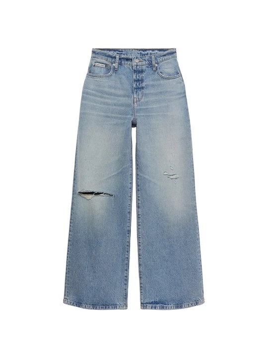Zdjęcie produktu Wide leg Calvin Klein Jeans jasnoniebieski