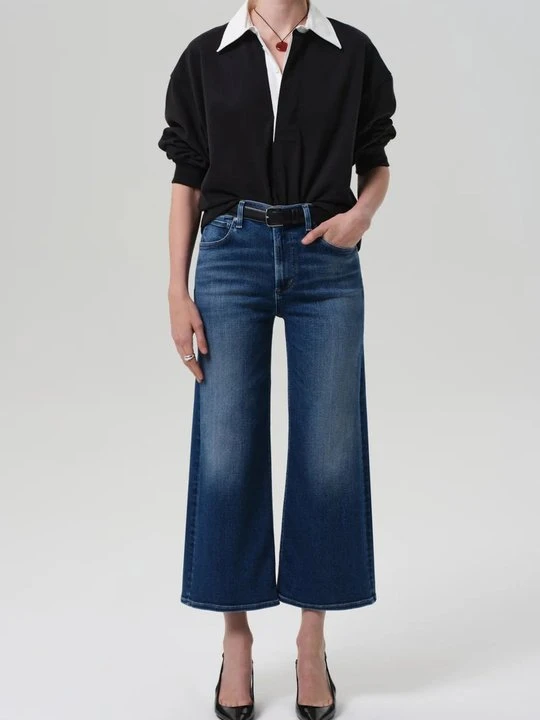 Zdjęcie produktu Wide leg Citizens of Humanity niebieski denim