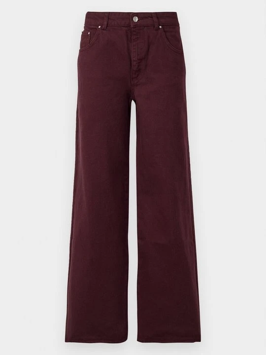 Zdjęcie produktu Wide leg CLAUDIE PIERLOT ciemnoczerwony