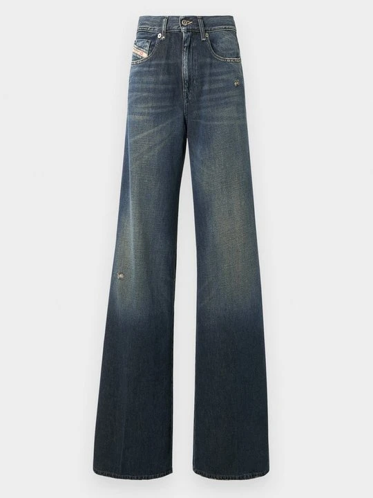 Zdjęcie produktu Wide leg Diesel niebieski denim