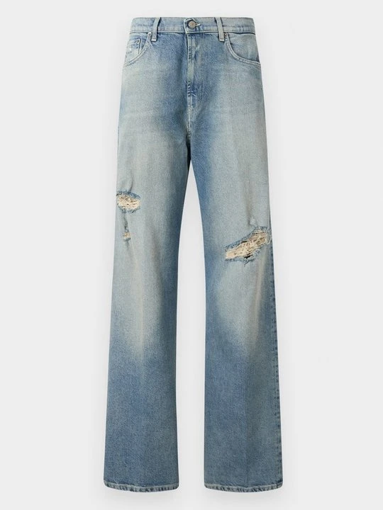 Zdjęcie produktu Wide leg Dondup niebieski