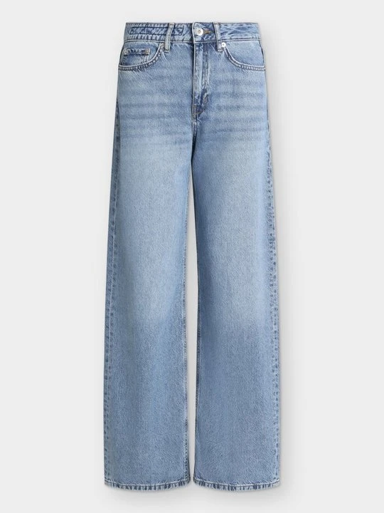 Zdjęcie produktu Wide leg Drykorn niebieski denim