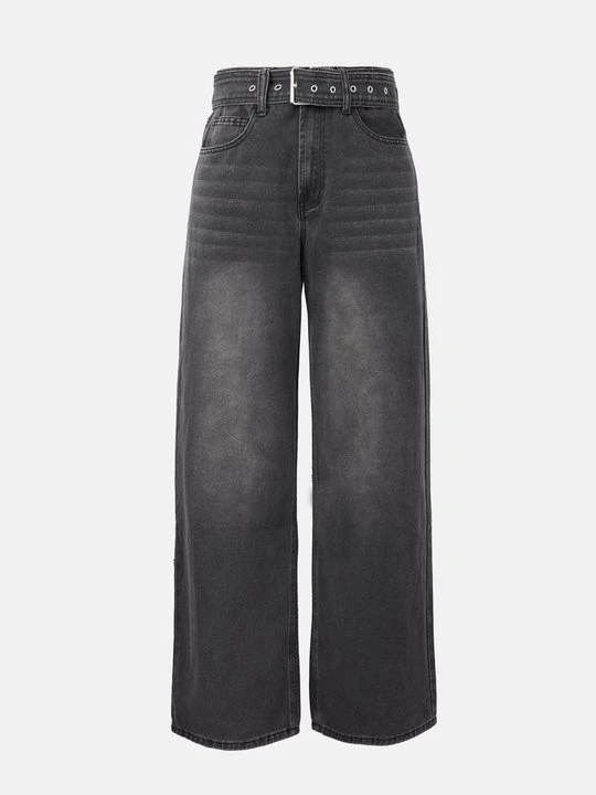Zdjęcie produktu Wide leg Even&Odd czarny