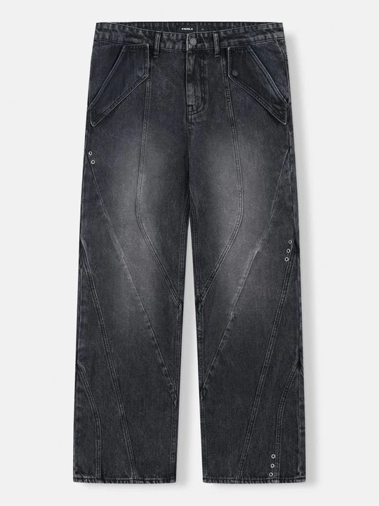 Zdjęcie produktu Wide leg FAVELA czarny
