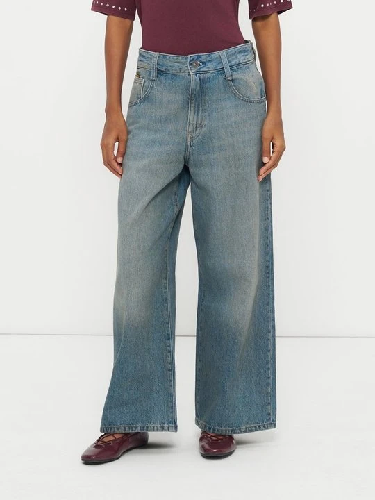 Zdjęcie produktu Wide leg G-Star niebieski denim