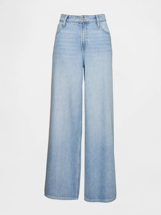 Zdjęcie produktu Wide leg GAP jasnoniebieski denim