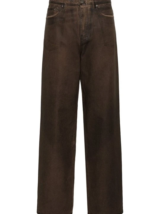 Zdjęcie produktu Wide leg Gestuz ciemnobrązowy