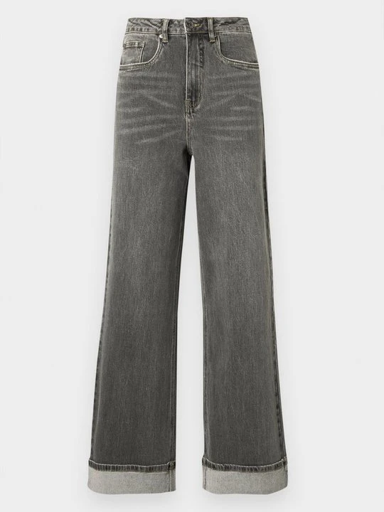Zdjęcie produktu Wide leg Gestuz jasnoszary