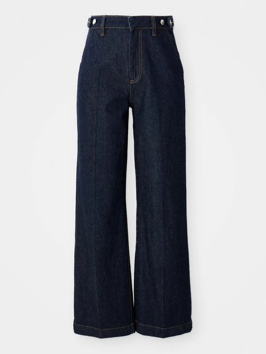 Zdjęcie produktu Wide leg Gina Tricot rinsed denim