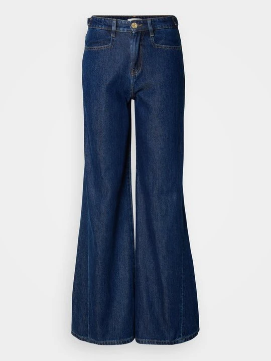 Zdjęcie produktu Wide leg Gina Tricot niebieski denim