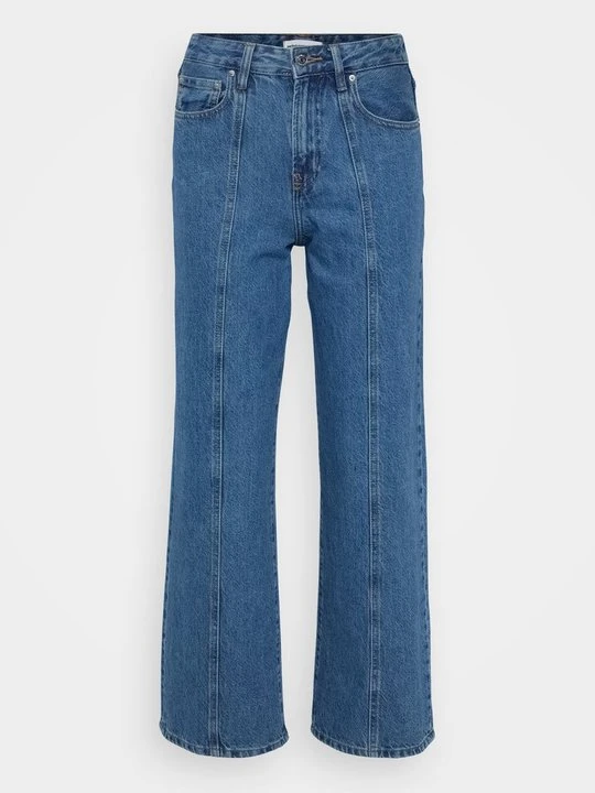 Zdjęcie produktu Wide leg Gina Tricot niebieski