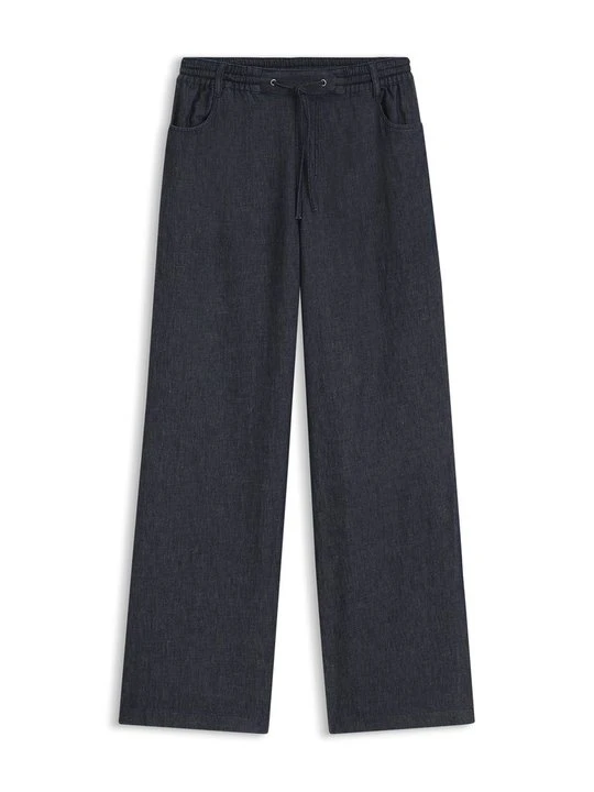 Zdjęcie produktu Wide leg Hugo granatowy