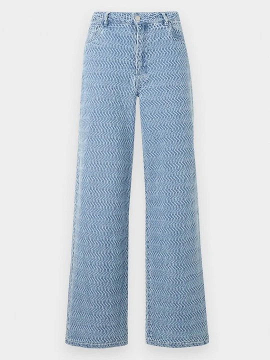 Zdjęcie produktu Wide leg JDY jasnoniebieski denim