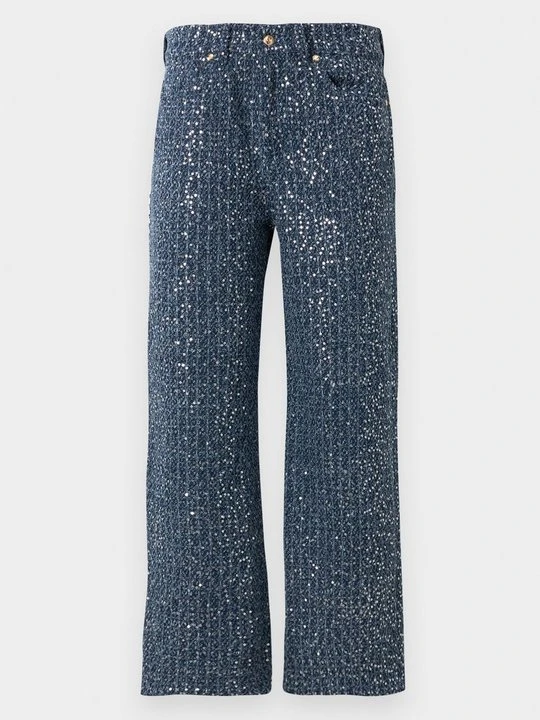 Zdjęcie produktu Wide leg Just Cavalli niebieski