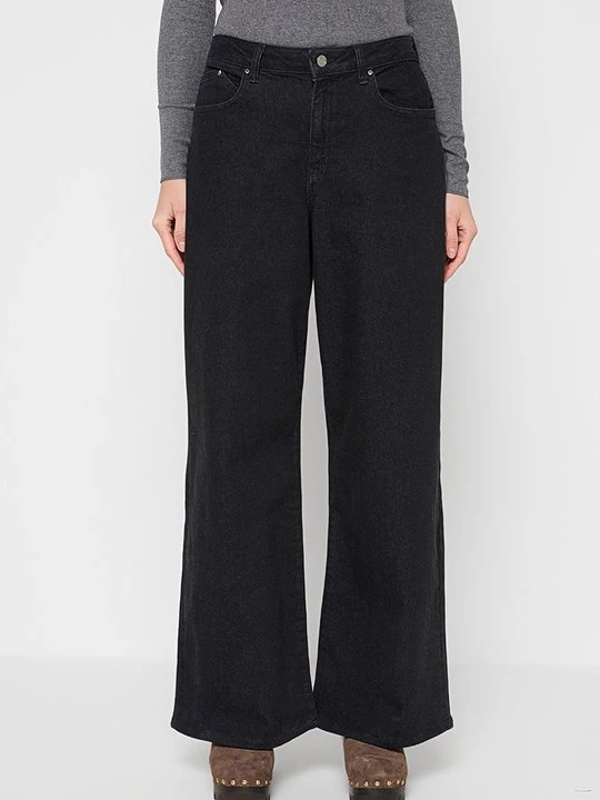 Zdjęcie produktu Wide leg KARL LAGERFELD czarny