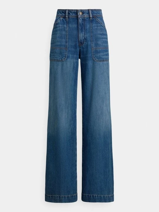 Zdjęcie produktu Wide leg Lauren Ralph Lauren niebieski