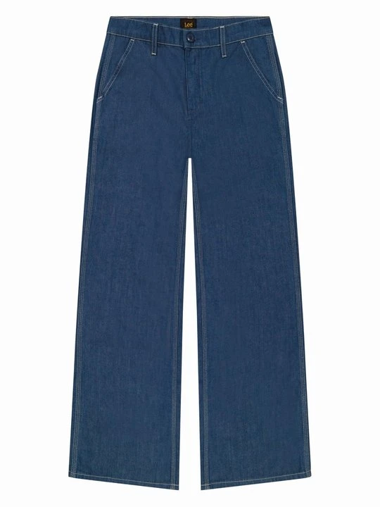 Zdjęcie produktu Wide leg Lee niebieski denim