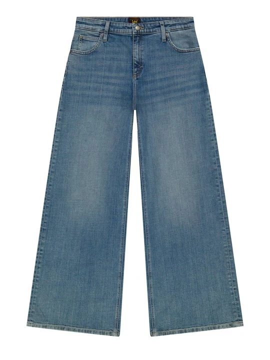 Zdjęcie produktu Jeansy wide leg Lee niebieski denim
