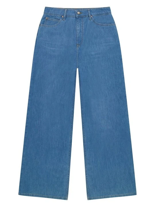 Zdjęcie produktu Wide leg Lee niebieski denim