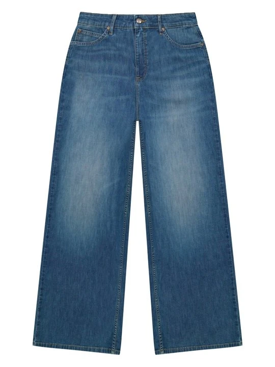 Zdjęcie produktu Jeansy wide leg Lee niebieski denim