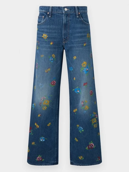 Zdjęcie produktu Wide leg Mother granatowy
