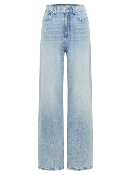 Zdjęcie produktu Wide leg Mustang bleached denim