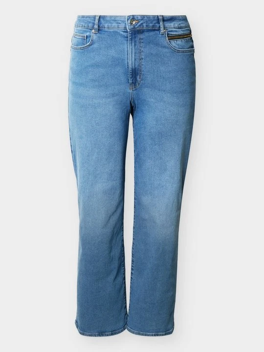 Zdjęcie produktu Wide leg ONLY Carmakoma niebieski denim