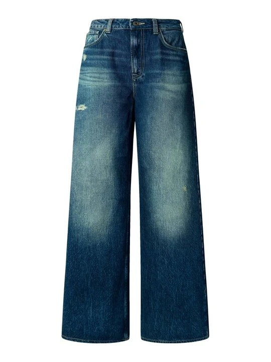 Zdjęcie produktu Wide leg Pepe Jeans niebieski denim