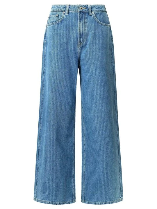 Zdjęcie produktu Wide leg Pepe Jeans niebieski denim