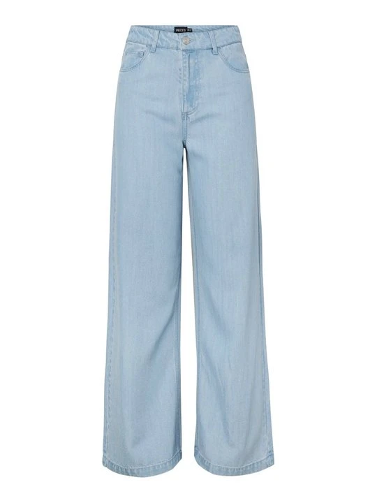 Zdjęcie produktu Wide leg Pieces jasnoniebieski denim