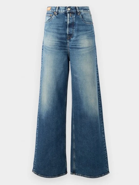 Zdjęcie produktu Wide leg Replay niebieski denim