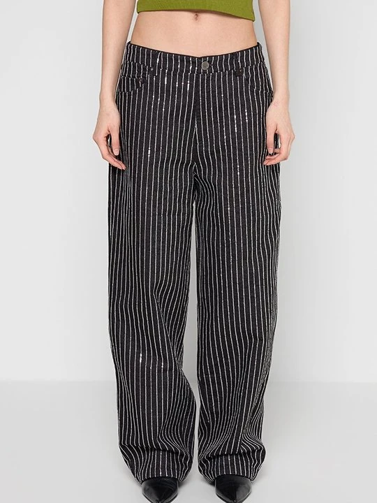 Zdjęcie produktu Wide leg ROTATE czarny