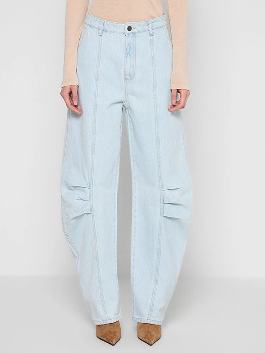 Zdjęcie produktu Wide leg ROTATE niebieski denim
