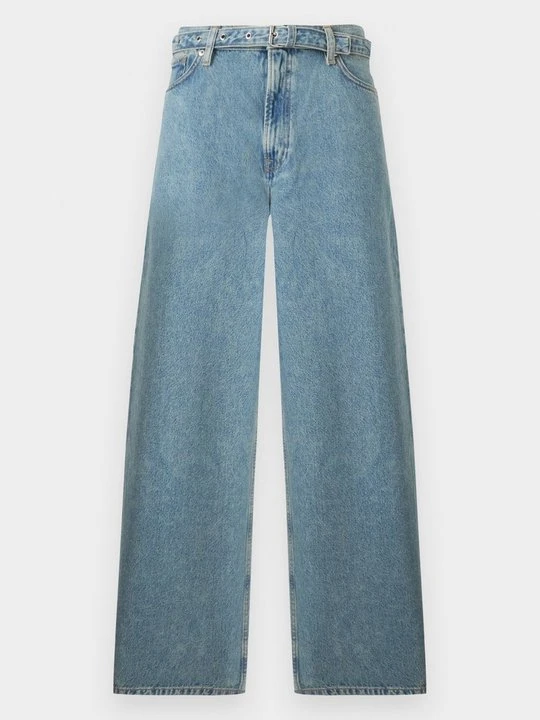 Zdjęcie produktu Wide leg Samsøe Samsøe jasnoniebieski denim