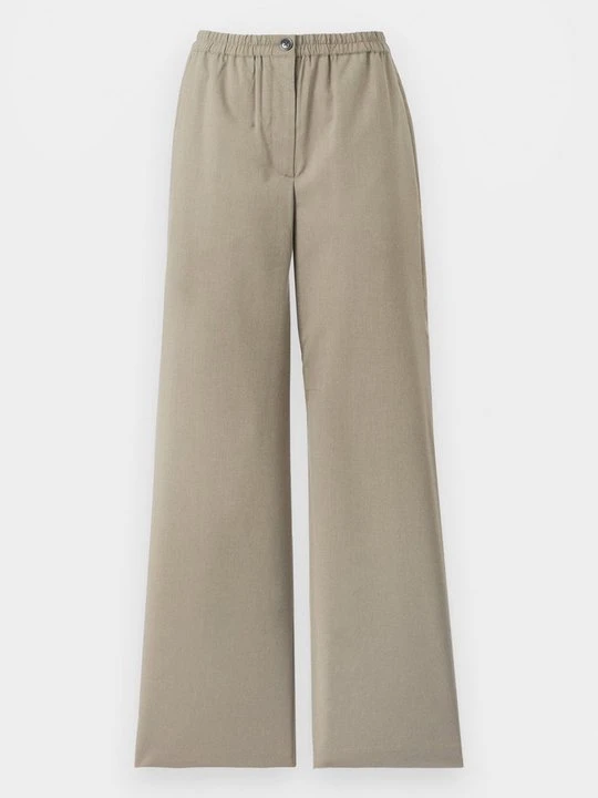 Zdjęcie produktu Wide leg Samsøe Samsøe khaki