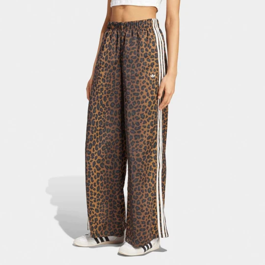Zdjęcie produktu Wide Leg Satin Joggers adidas Originals brązowy